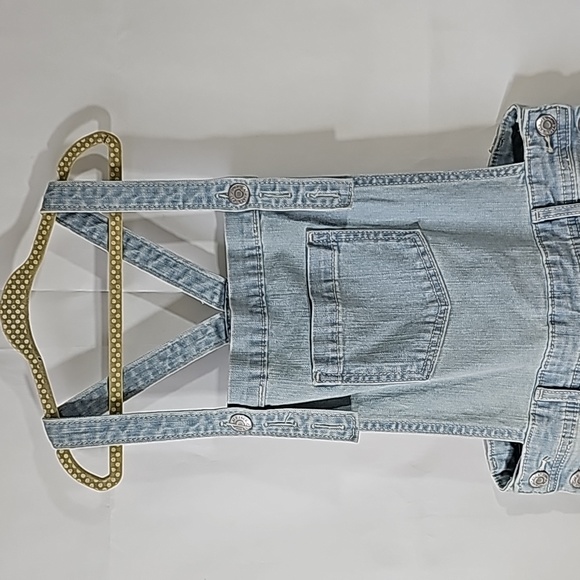 Cat & Jack  Jean Shorts Overalls - Picture 2 of 8